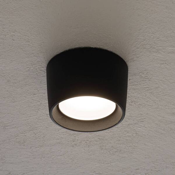  Fumagalli Downlight Livia ø 16 Cm Czarny/szroniona żywica Syntetyczna Gx53 Cct 