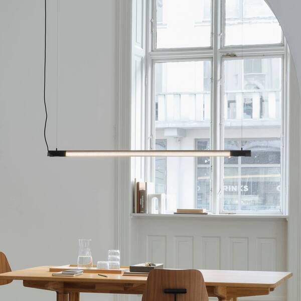  Gejst Gejst żyrandol Wiszący Radent, Czarna, Długość 70 Cm, G13 Led 