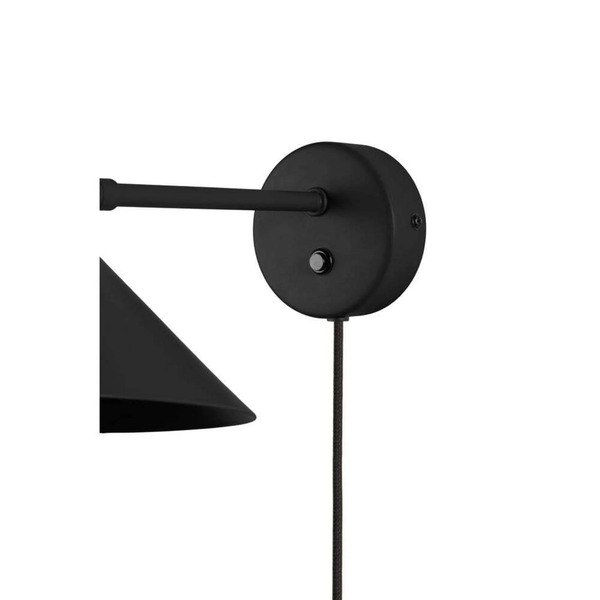  Globen Lighting Globen Lighting Kinkiet Cannes, Czarny, ø 20 Cm 