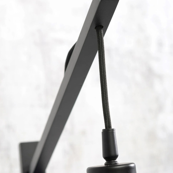  Good & Mojo Lampa Stojąca Good & Mojo Andes, Czarny/czarny 