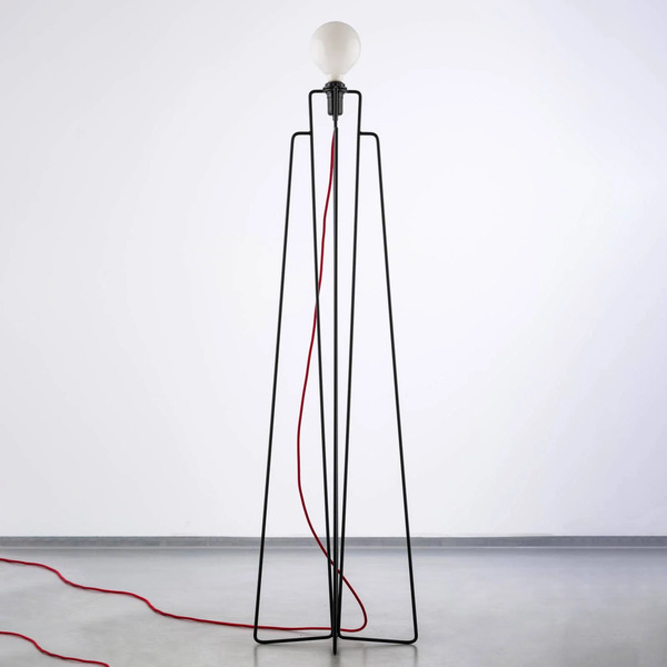  Grupa Grupa Model M1 Stojąca Led Czarna, Kabel Czerwony 