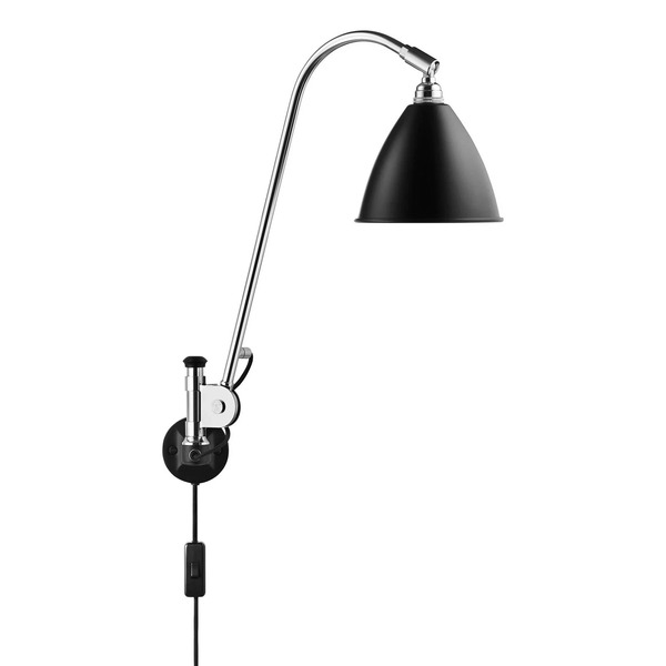  Gubi Gubi Bestlite Bl6 Lampa ścienna Chromowa/czarna 