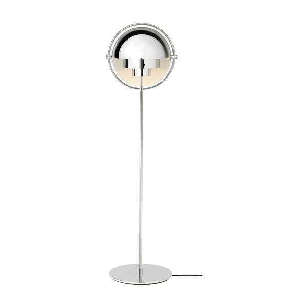  Gubi Lampa Stojąca Gubi Lite, Wysokość 148 Cm, Chrom/chrom 