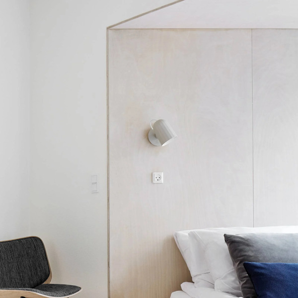  Hay Hay Kinkiet Noc Wall Button, Biały, Metal, E14 