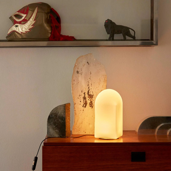  Hay Hay Parade Lampa Stołowa Led Shell Biała Wysokość 24 Cm 