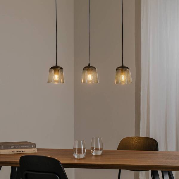  Helam Lampa Wisząca Lucea 3-punktowa Smoke 
