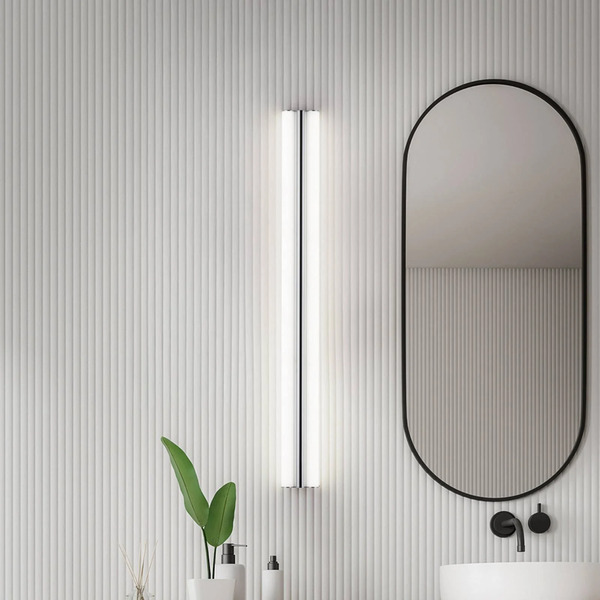  Helestra Oświetlenie Lustra Led Helestra Loom, Długość 90 Cm, Chrom, Ip44 