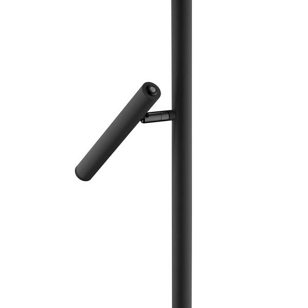  Hell Lampa Stojąca Led Streak, 2-pkt. ściemniacz Czarna 