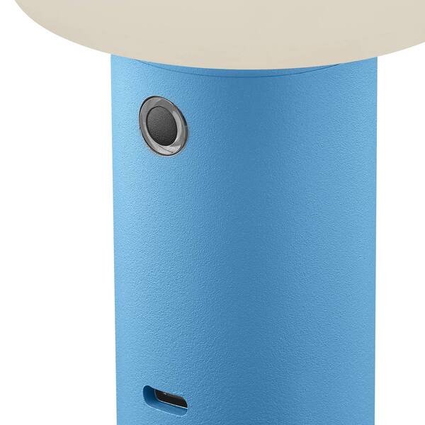  Hell Lampa Stołowa Led Tiny-b, Pastelowy Niebieski, Wysokość 13 Cm, Ip54 