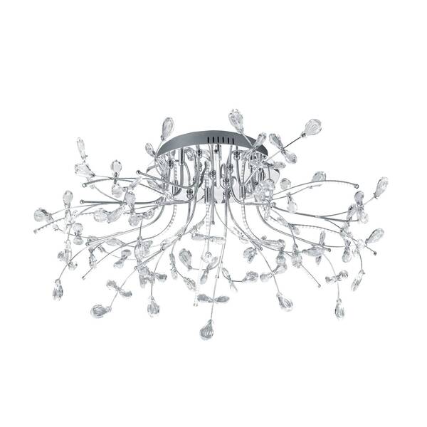  Hell Lampa Sufitowa Crystal, Chrom, 77 Cm 
