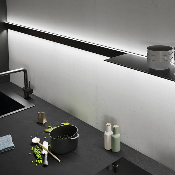  Hera Kinkiet Led Intero-line, Czarny, 60 Cm, 24 V, Cct 