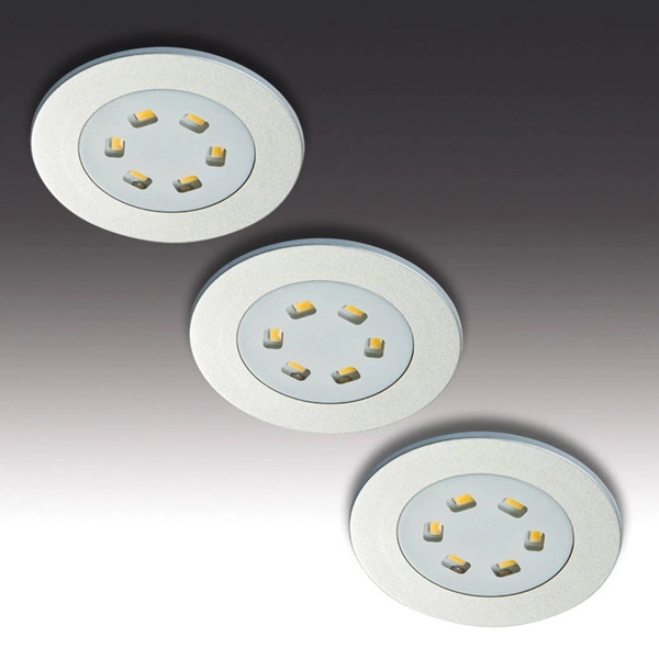  Hera Zestaw 3 Szt. Opraw Wpuszczanych Led R 55 