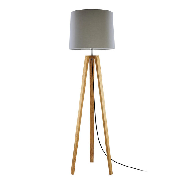  Herzblut Herzblut Anni Lampa Stojąca, Dąb Olejowany/taupe 