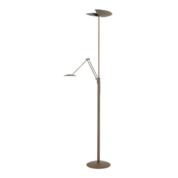  Highlight Lampa Stojąca Led New Sapporo, Brąz, 183 Cm, Metal Ściemniany Cct 