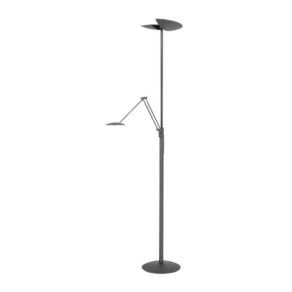  Highlight Lampa Stojąca Led New Sapporo, Czarny, 183 Cm Metal Ściemniany Cct 