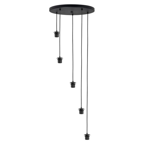  Highlight Lampa Wisząca Fantasy 5-punktowa, Czarna 