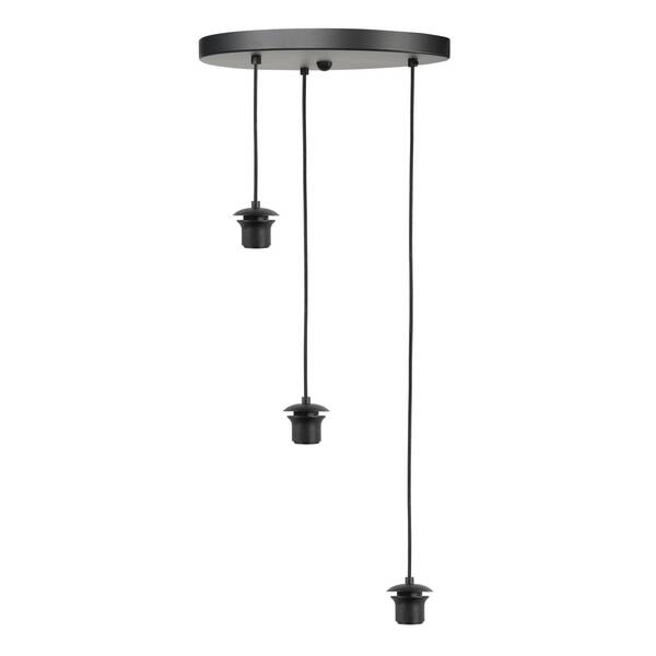  Highlight Lampa Wisząca Fantasy, 3-punktowa, Czarna 