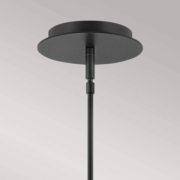  Hinkley Lampa Wisząca Led Dax Mini, Czarna 
