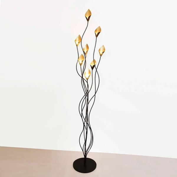 Holländer Designerska Lampa Stojąca Led Calamaro, 8-pkt. 