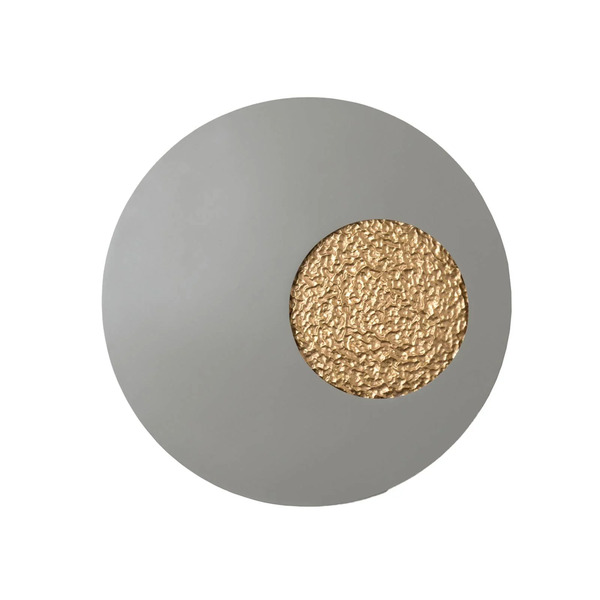  Holländer Kinkiet Led Luna, Kolor Szary/złoty, ø 80 Cm, żelazo 