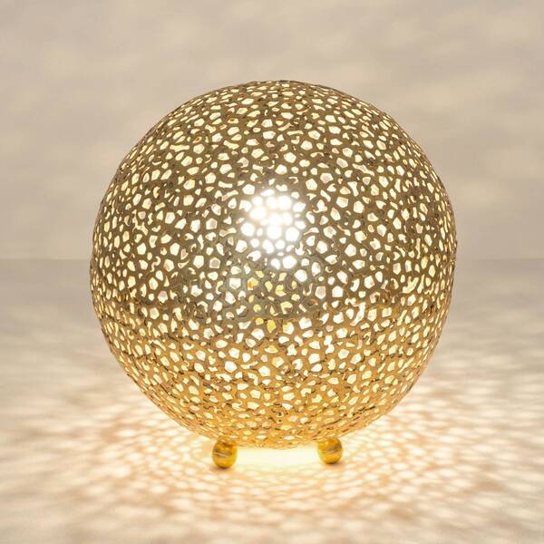  Holländer Lampa Stołowa Lily Piccolo, ø 33 Cm, Złota 