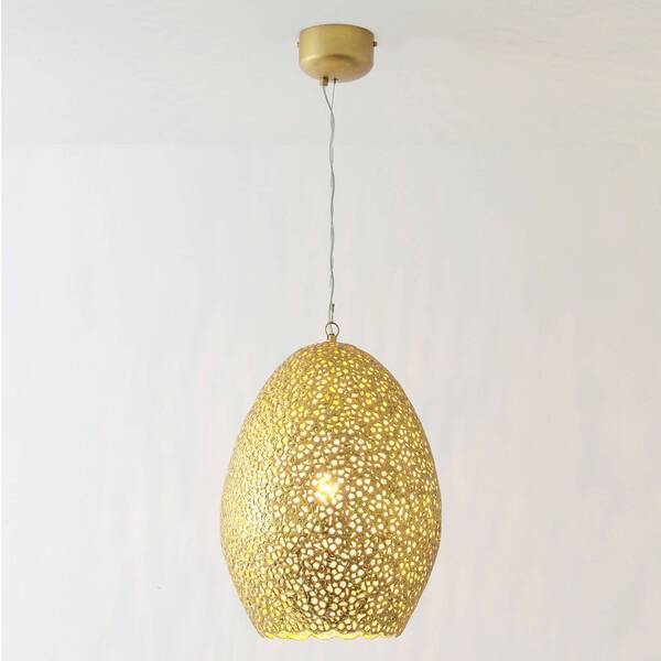  Holländer Lampa Wisząca Cavalliere, Złota, ø 34 Cm 