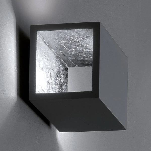 Icone Icone Cubò Kinkiet Led, 10 W, Tytan/srebrny 