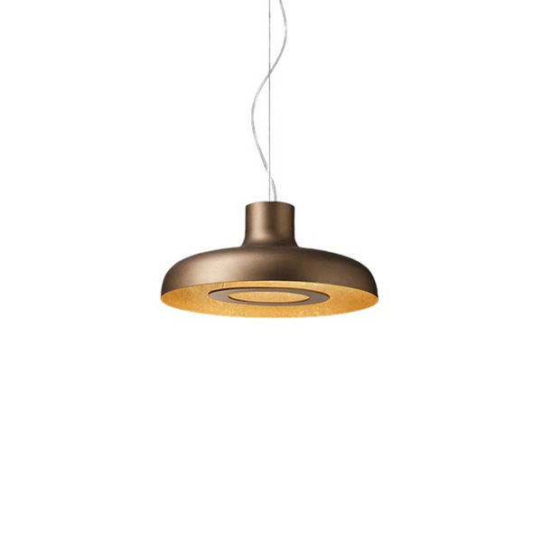  Icone Icone Duetto Led Lampa Wisząca 927 ø55cm Brąz/złoto 