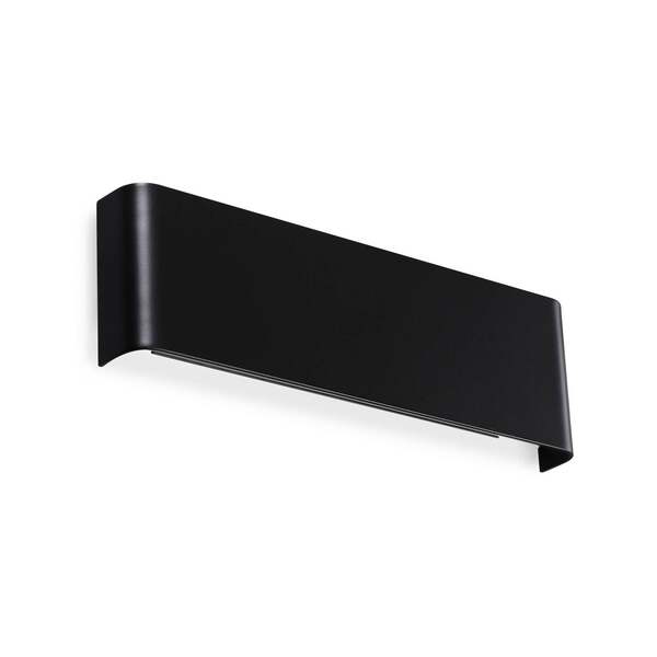  Ideal Lux Kinkiet Led Ideal Lux Delta, Czarny, Szerokość 30 Cm, 3000 K 