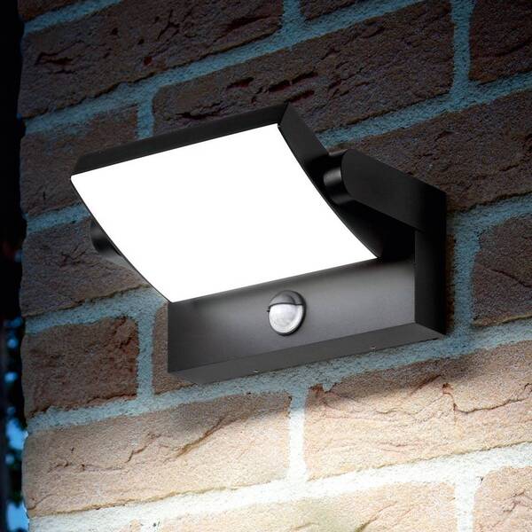  Ideal Lux Ideal Lux Kinkiet Zewnętrzny Led Swipe Sensor, Antracyt, Ip54 