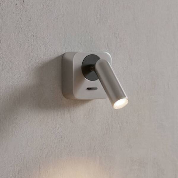  Ideal Lux Ideal Lux Reflektor ścienny Led Bean, Niklowy, Szerokość 7 Cm 
