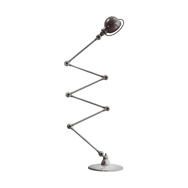  Jieldé Jieldé Loft D9406 Lampa Stojąca 6x40cm, Stal Szczotkowana 