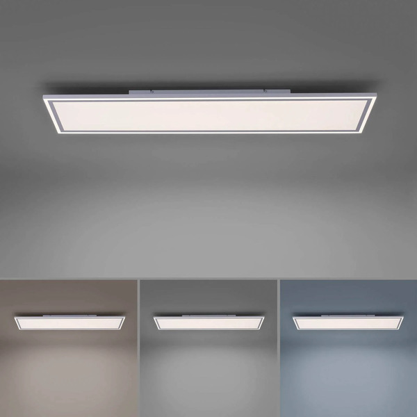  Just Light. Gmbh Lampa Sufitowa Led Edging, Tunable White 121x31 Cm 