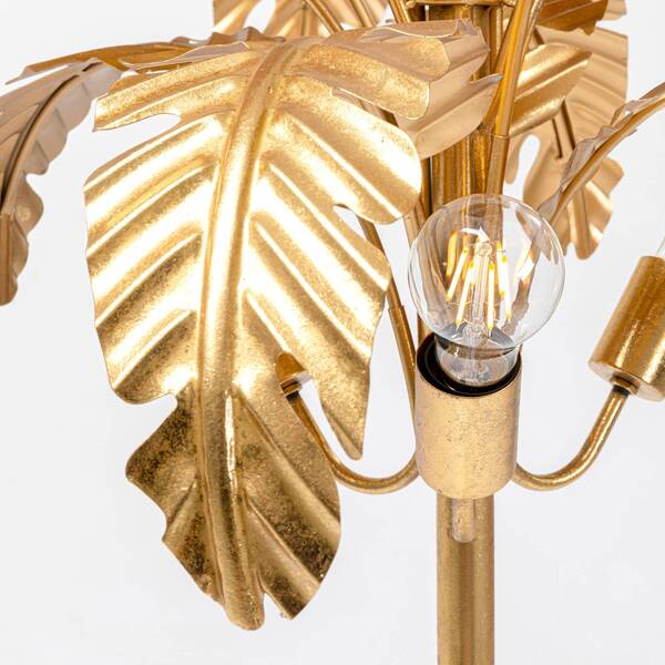  Kare Kare Palmera Lampa Stojąca, 170 Cm, Mosiądz 