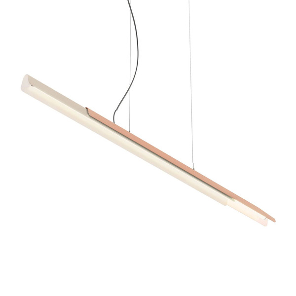  Kdln Kdln Żyrandol Dala Linear, Piaskowy/miedziany 3000 K 150 Cm 