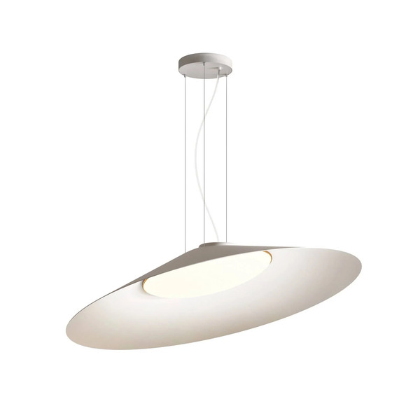  Kdln Kdln Żyrandol Led Kate, Biały, 3000 K, ø 90 Cm, Metal 