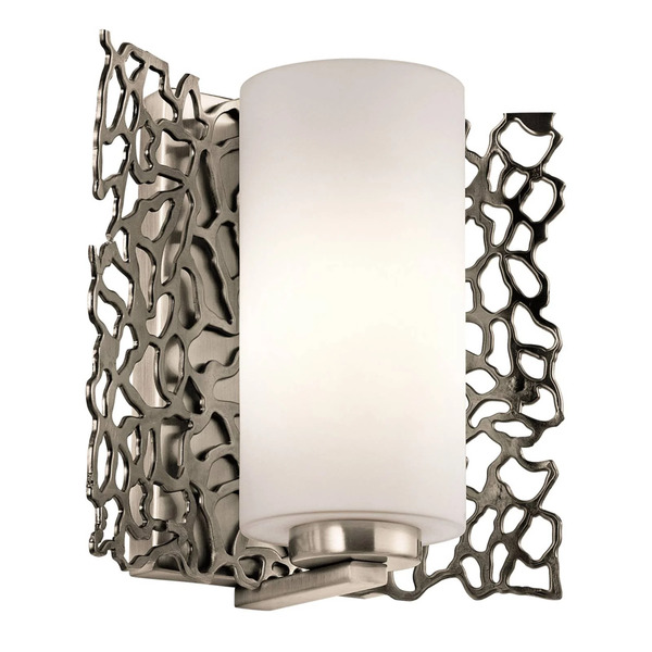  Kichler Ekstrawagancka Lampa ścienna Silver Coral 