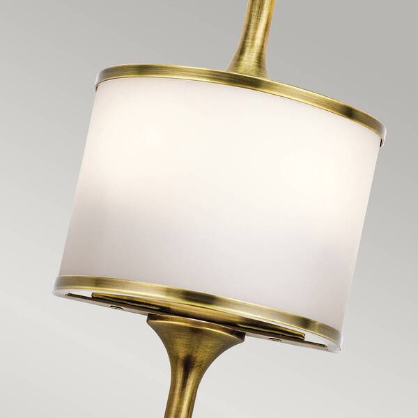  Kichler Kinkiet Led Mona Ip44, 55,9cm Mosiądz Naturalny 