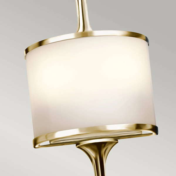  Kichler Kinkiet Led Mona Ip44, 55,9cm Mosiądz Polerowany 