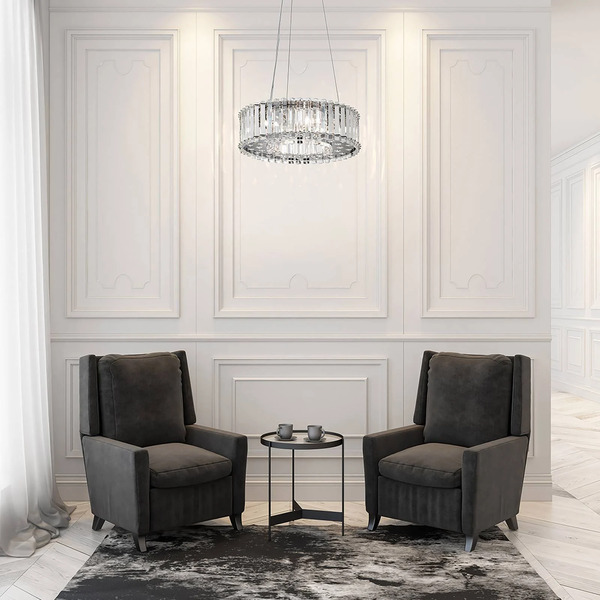  Kichler Lampa Wisząca Led Crystal Skye, ø 43,8 Cm 