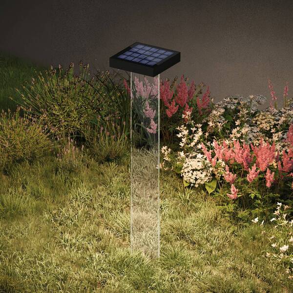  Klewe Klewe Lampa Solarna Led Scotty, Przezroczysta/antracytowa, 60 Cm, Ip65 