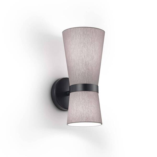  Knapstein Kinkiet Yuna-w Czarna Foggy Grey, Ruchoma 