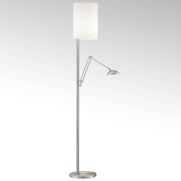  Knapstein Lampa Stojąca Led Nola, Matowy Nikiel 