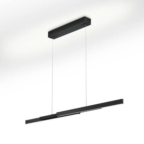  Knapstein Lampa Wisząca Lara-l205 Czarna, Sterowana Gestami 