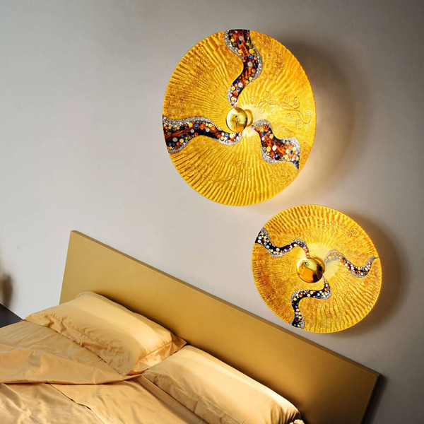  Kolarz Kolarz Luna Kiss Gold Kinkiet, 24 Kt, ø 62 Cm 