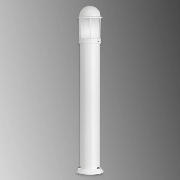  Lcd Aluminiowy Słupek Oświetleniowy Marco, Biały 