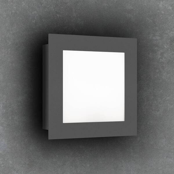  Lcd Kinkiet Zewnętrzny Led 3007led, Grafitowy 