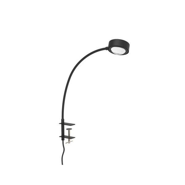  Lightme Lightme Lampa Stołowa Powerlens Flex, śruba, Czarna 