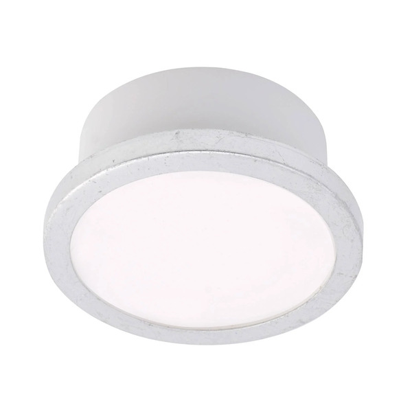  Lightme Lightme Lampa Sufitowa Aqua Uno, ø 11 Cm, Srebrna, Ip44 