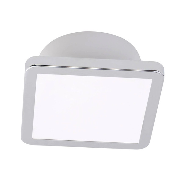  Lightme Lightme Lampa Sufitowa Aqua Uno, 11 X 11 Cm, Chrom, Ip44 